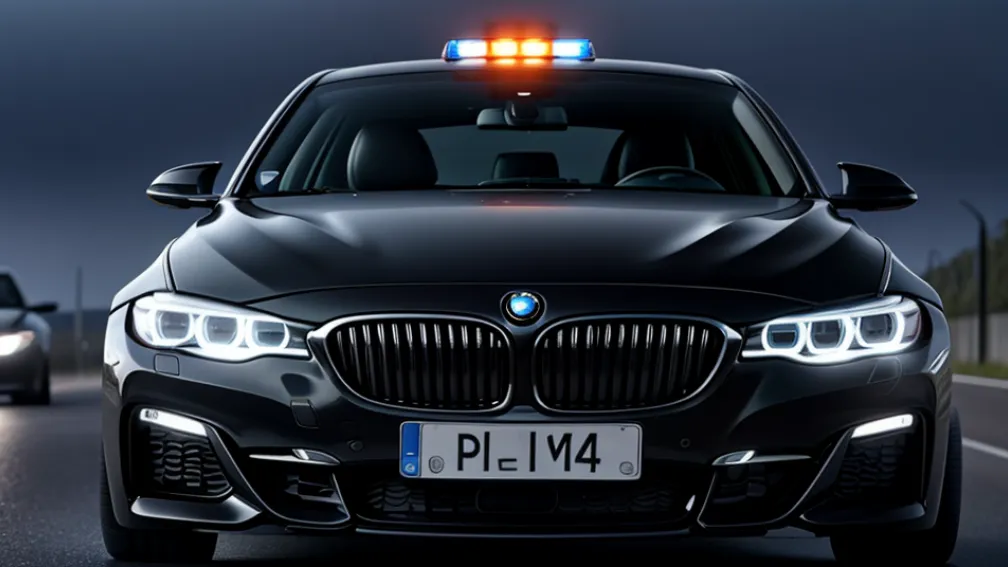 Germania: Șofer BMW, prins fără permis și sub influența drogurilor în Brake