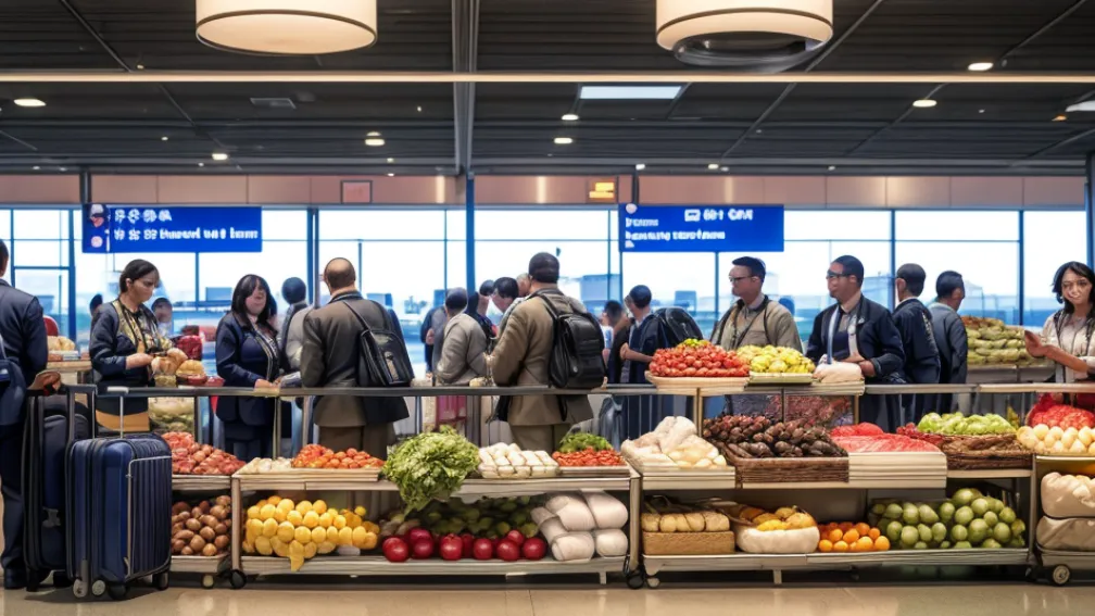 Vama germană a confiscat 29 kg de alimente interzise de la pasageri din Turcia pe aeroportul Saarbrücken