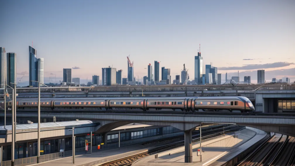 Tren direct Frankfurt-Londra: Legătură feroviară fără escală în 5 ore
