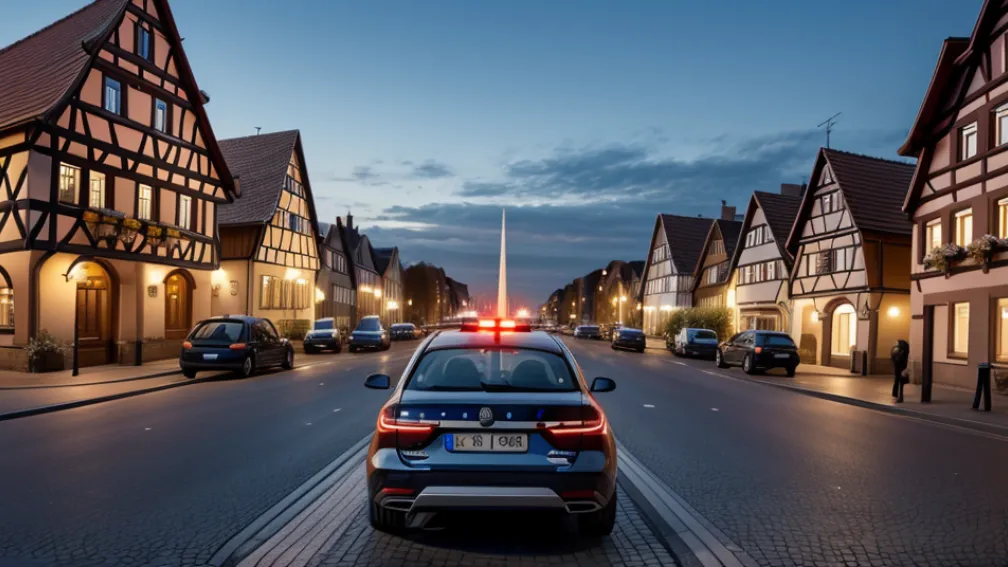 Șofer de 27 de ani oprit de poliție în Germania: conducea sub influența drogurilor