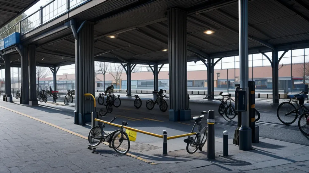 Poliția a arestat hoți de biciclete la o gară din Germania