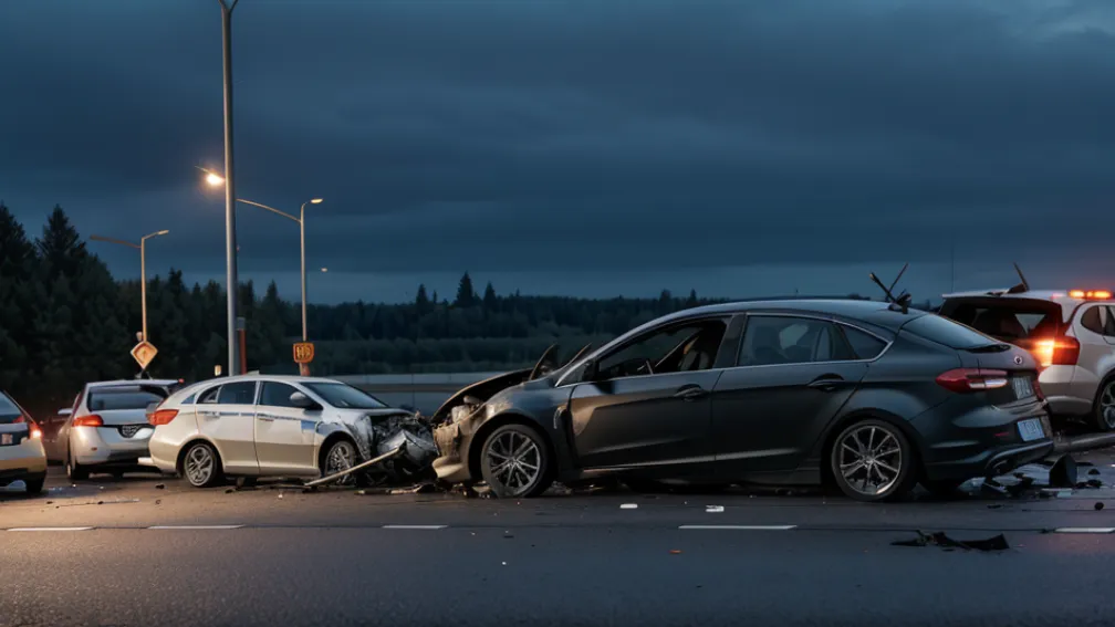 Şofer polonez beat a provocat un accident în Germania cu o maşină furată şi a fugit