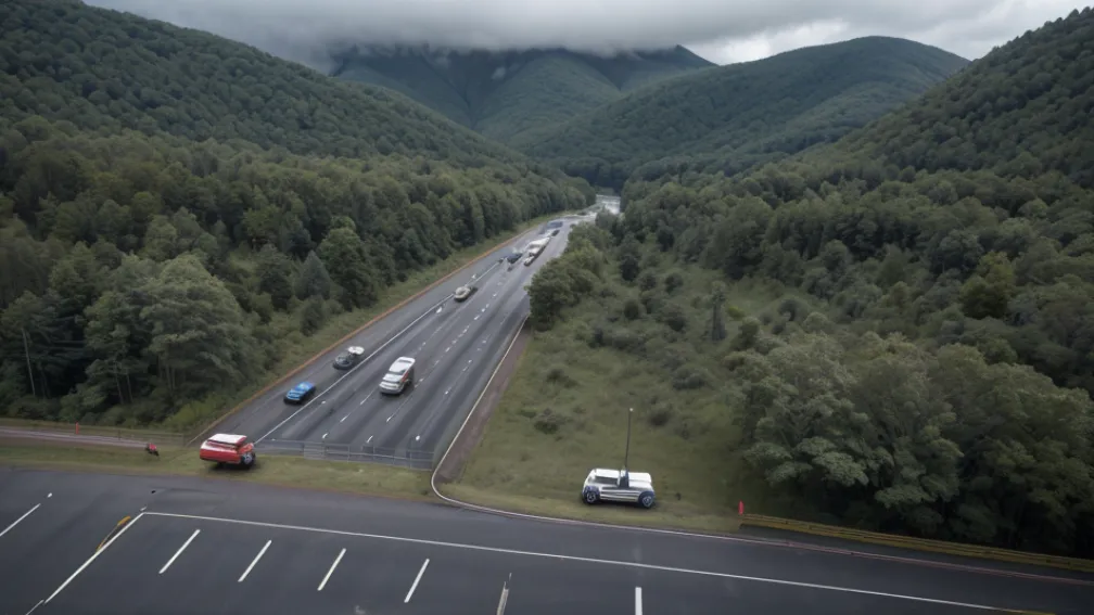 Accident grav în Germania: Motociclist rănit pe B62, transportat la spital cu elicopterul