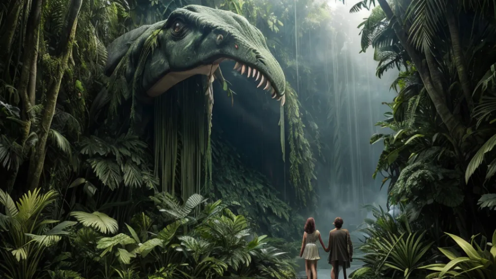 Premiera «Jurassic World» la Berlin: Orașul s-a transformat în junglă pentru Scarlett Johansson