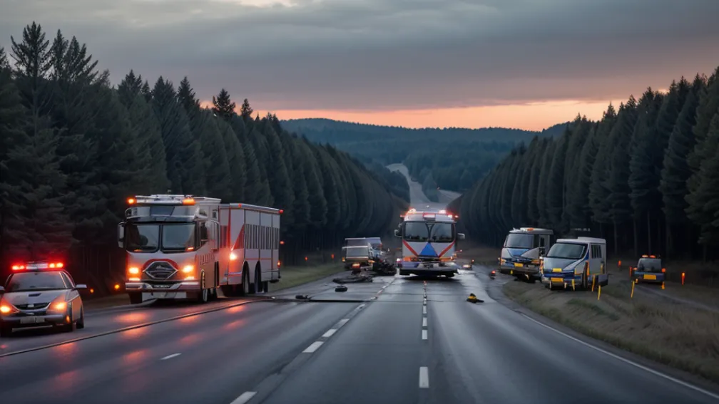 Accident mortal în Germania: O șoferiță de 22 de ani a provocat o coliziune frontală în timpul depășirii, un tânăr de 19 ani a murit