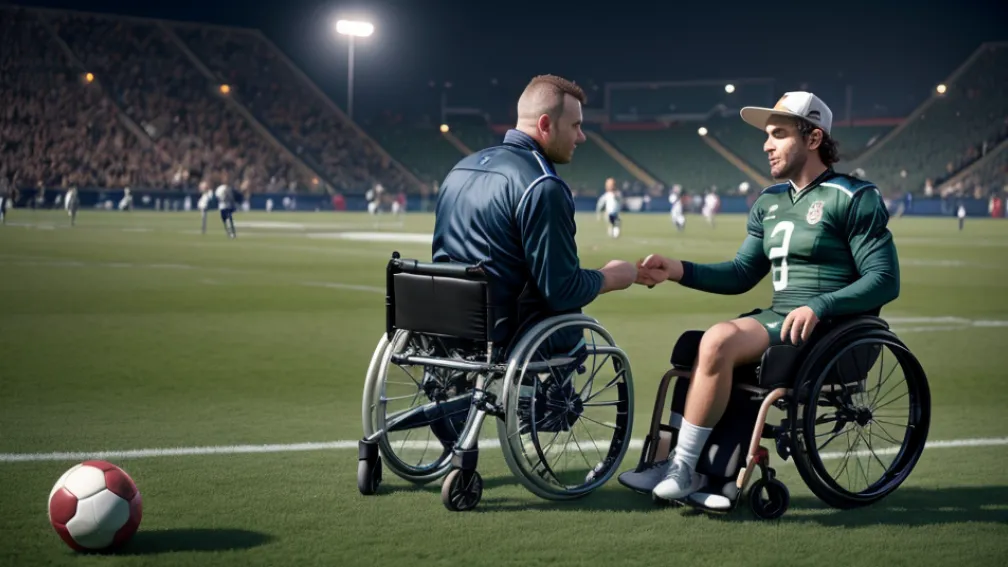 Incident neobișnuit: Un fan în scaun cu rotile s-a ciocnit de Cristiano Ronaldo înainte de meci la Munchen
