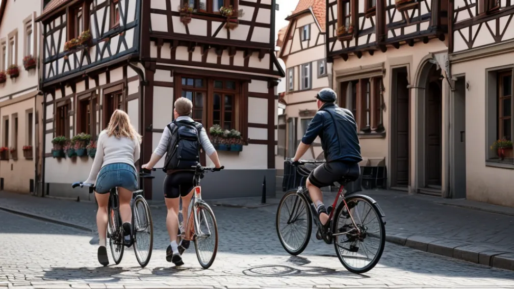 Incident în Germania: Ciclist a atacat un pieton cu spray paralizant