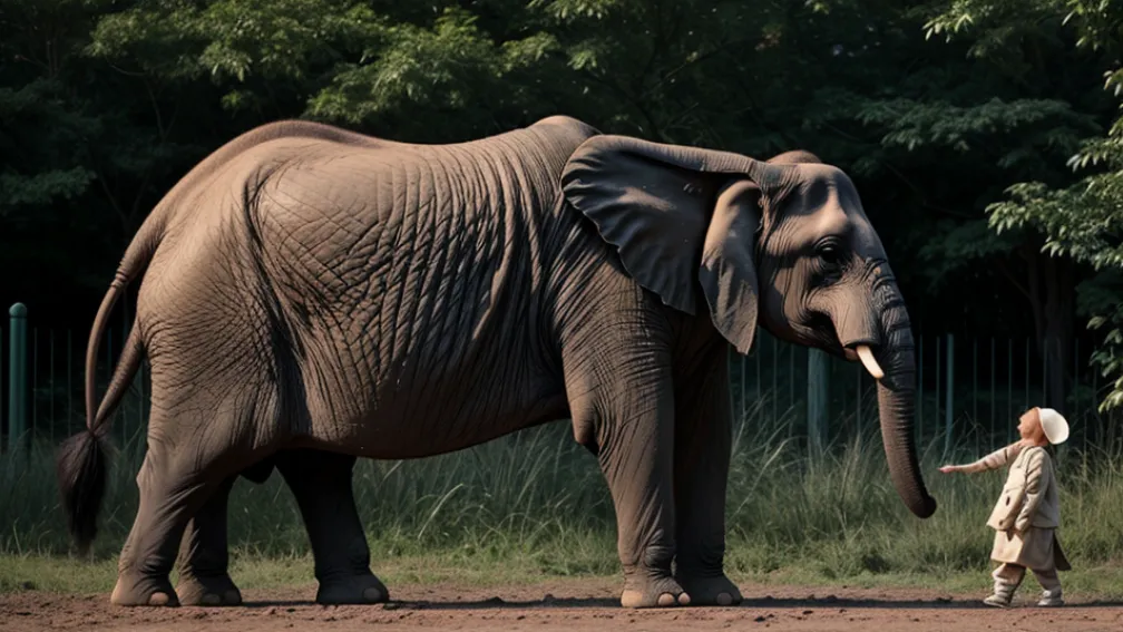 Elefantul Otto a murit de herpes la Grădina Zoologică Hellabrunn din München