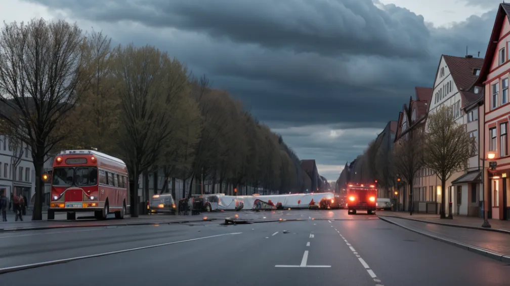 Accident grav în Germania, Berchtesgaden: Două autobuze s-au ciocnit, zece persoane rănite