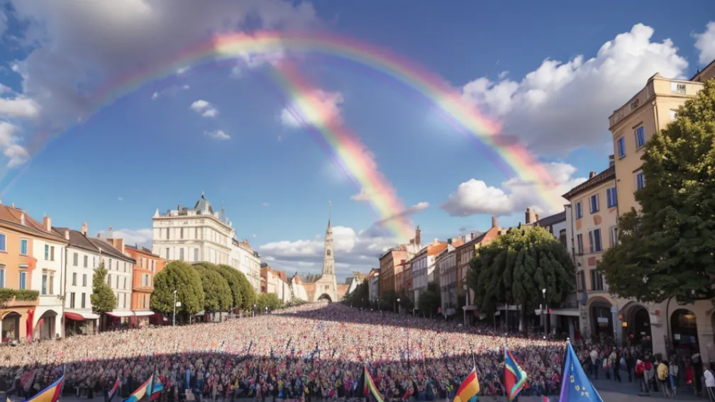 Finala Eurovision la Basel: Orașul e cuprins de febra muzicii și petrecerea fanilor
