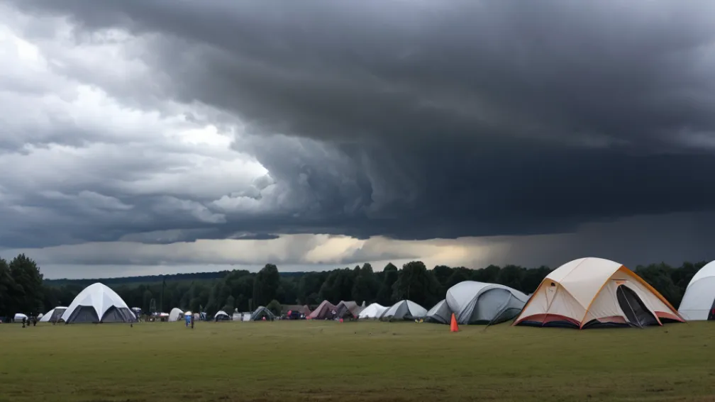 Grindină masivă în Germania: Vremea rea a întrerupt festivaluri, mai multe persoane rănite