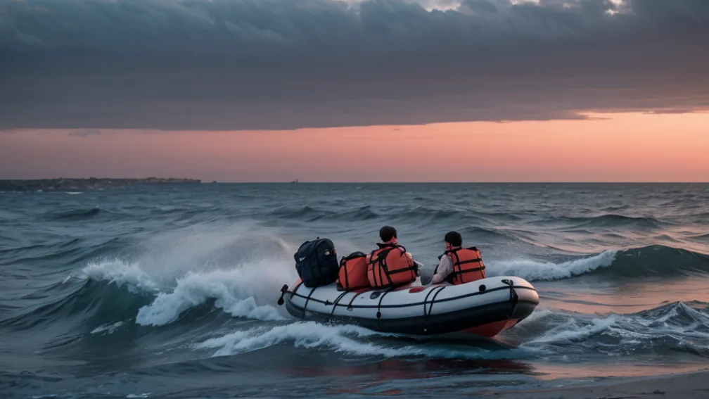 Ruta mortală prin Canalul Mânecii: Migranții își riscă viața pentru a ajunge în Marea Britanie