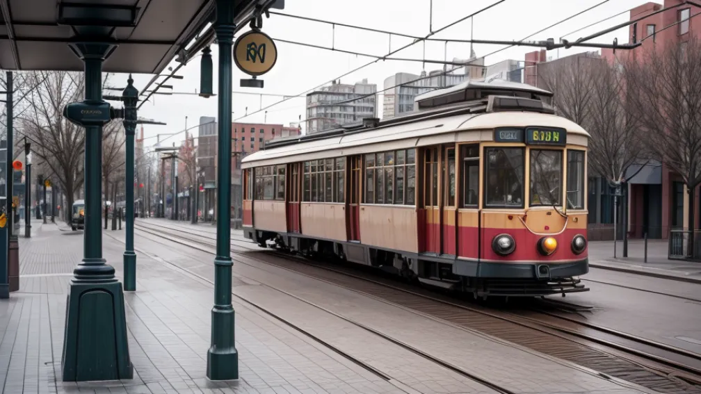 Un bărbat beat, lovit de tramvai în Bochum, Germania, după ce a coborât