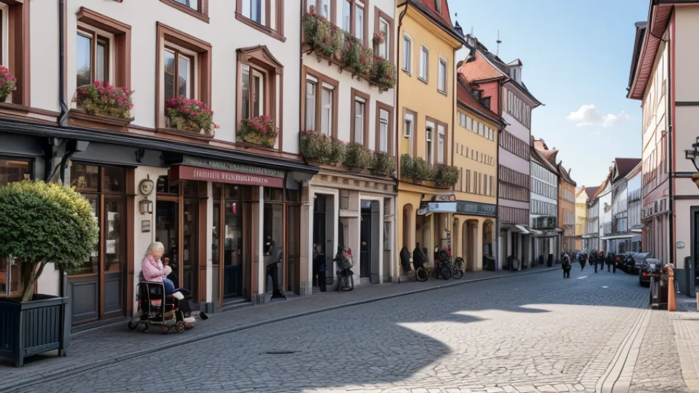 Hoț Tupeist Fura Geanta unei Pensionare de 91 de Ani în Germania
