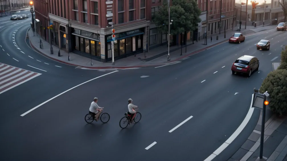 Biciclistă rănită într-un accident rutier în Augsburg, Germania