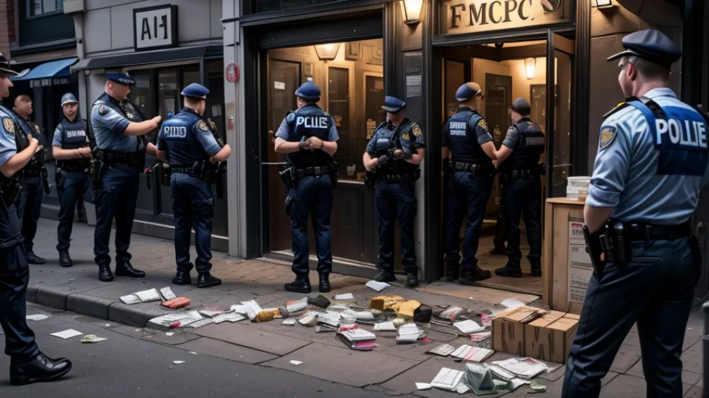 Percheziții masive în barurile din Berlin: Poliția a confiscat 25.000 de euro cash și a descoperit numeroase nereguli
