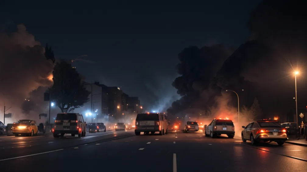 Serie de incendii în Leipzig: mașini electrice au ars în fața primăriei