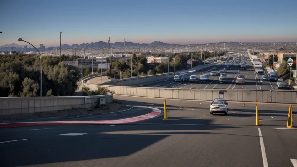 Demonstranți blochează Autostrada 101 din Los Angeles, pe fondul tulburărilor continue