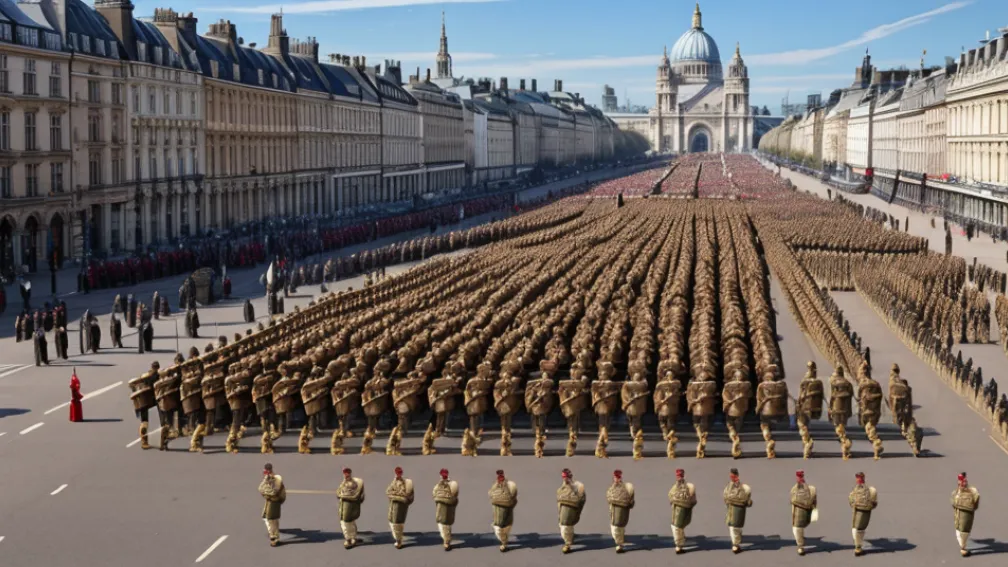 Regele Charles al III-lea și-a sărbătorit ziua de naștere oficială cu tradiționala paradă Trooping the Colour la Londra