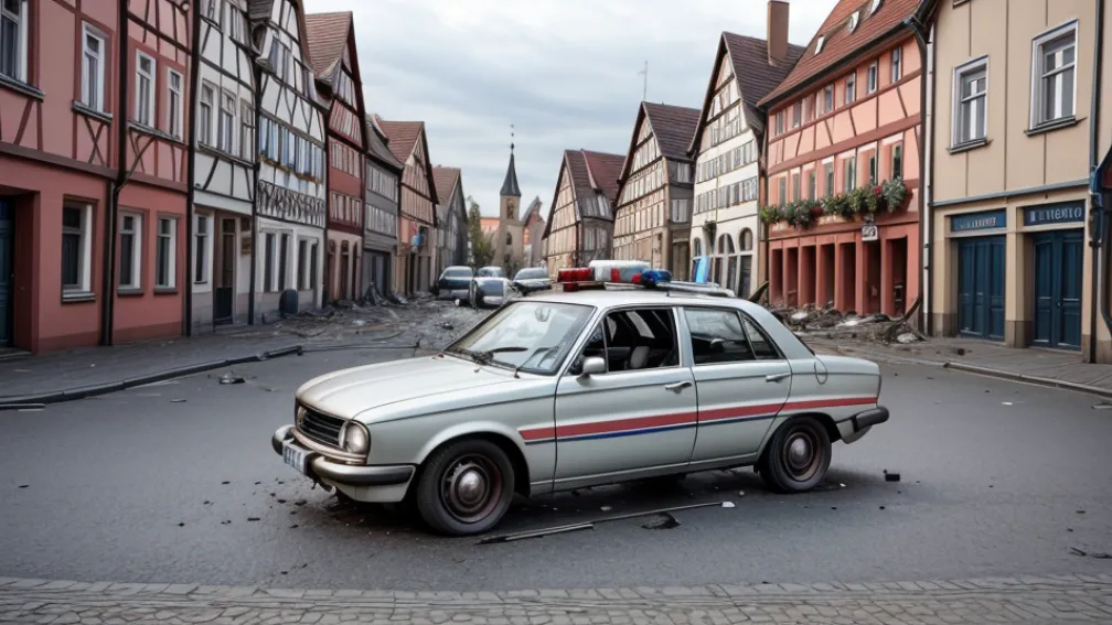 Urmărire polițistă spectaculoasă în Germania: Un șofer a provocat un accident la Recklinghausen și este suspectat de consum de droguri