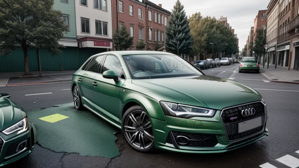 Sticlă căzută, avarie majoră la un Audi în Krefeld, Germania: Poliția caută martori