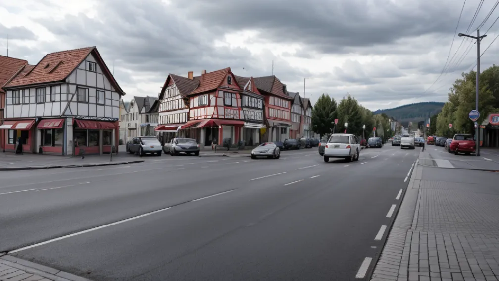 Autoutilitară a lovit un autoturism la indicatorul Stop în Bodenfelde: Accident în Germania cu pagube de 7000 de euro