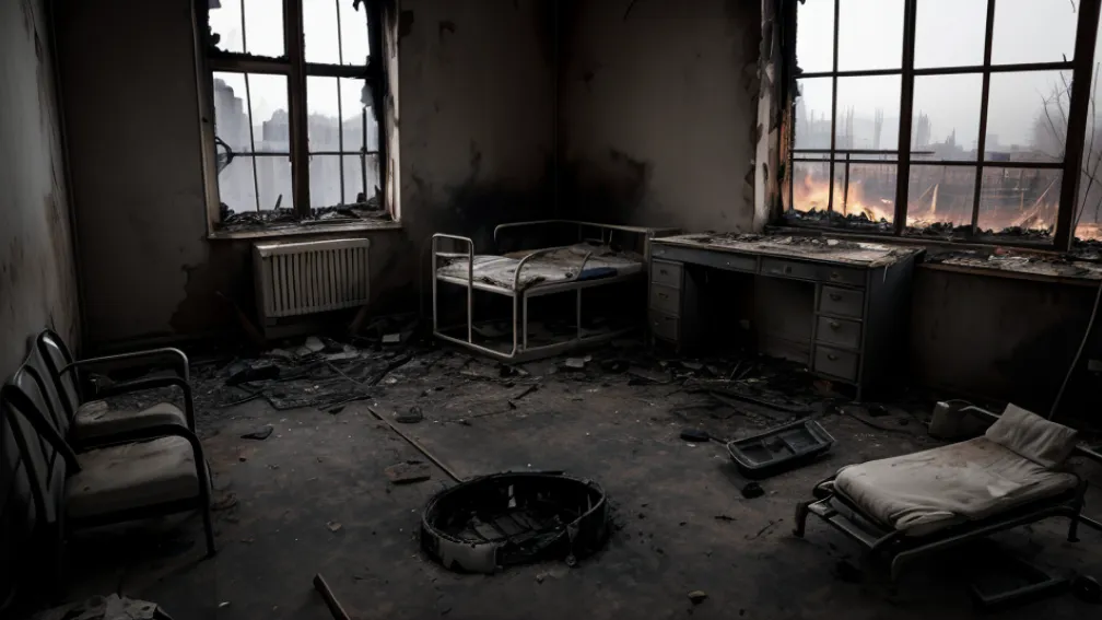 Incendiu mortal la un spital din Hamburg: Trei pacienți au decedat, un bărbat suspectat de incendiere
