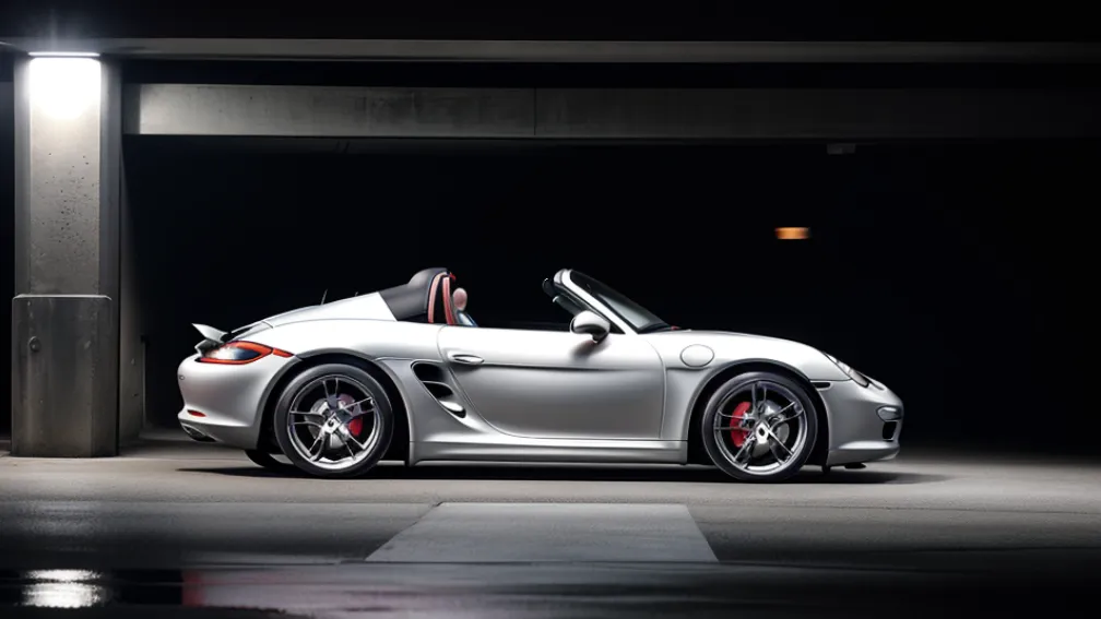 Urmărire ca-n filme în Mannheim: Șofer de Porsche fugar prins în parcare