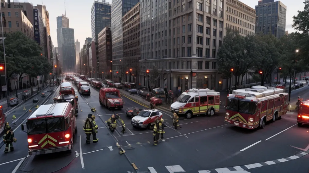 Accident grav în Mönchengladbach: Șoferul unui autoturism, rănit serios după coliziunea cu un autobuz