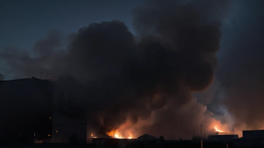 Incendiu la subsol în Paderborn: 25 de persoane evacuate, patru au ajuns la spital