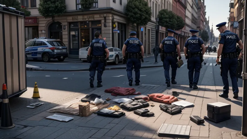 Dealer de droguri a fugit de poliție în Frankfurt și a atacat un ofițer