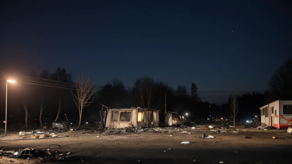 Două incendii în Germania: o rulotă și un container de gunoi au ars în Himmelpforten, poliția investighează o posibilă incendiere