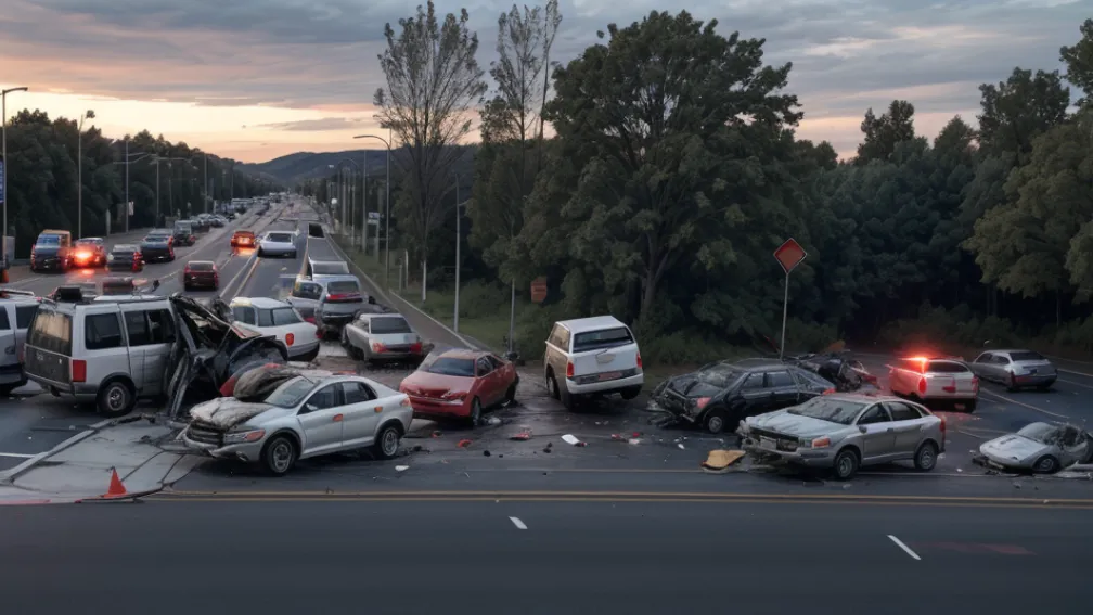 Accident grav în Speyer, Germania: Furgon a lovit o mașină condusă de o femeie însărcinată, șoferul a fugit de la locul faptei