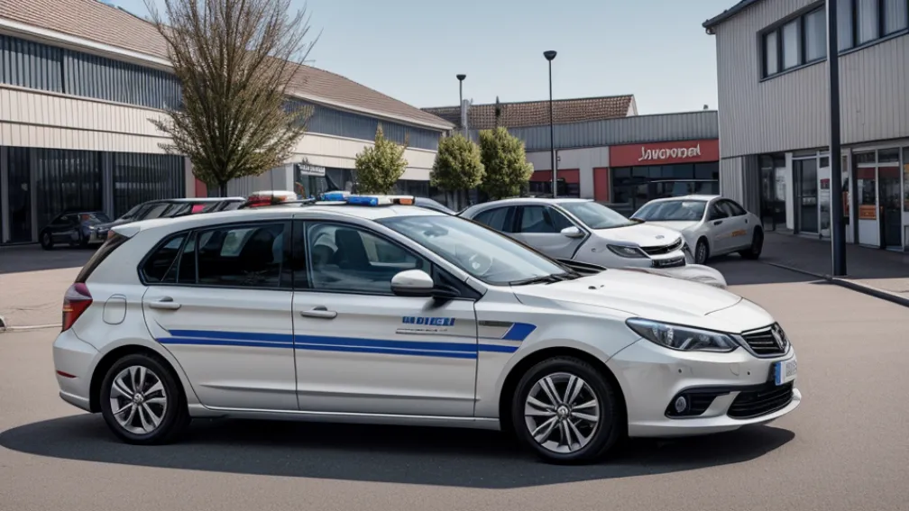 Șoferul a fugit de la locul accidentului pe o parcare din Kelsterbach: Poliția caută martori