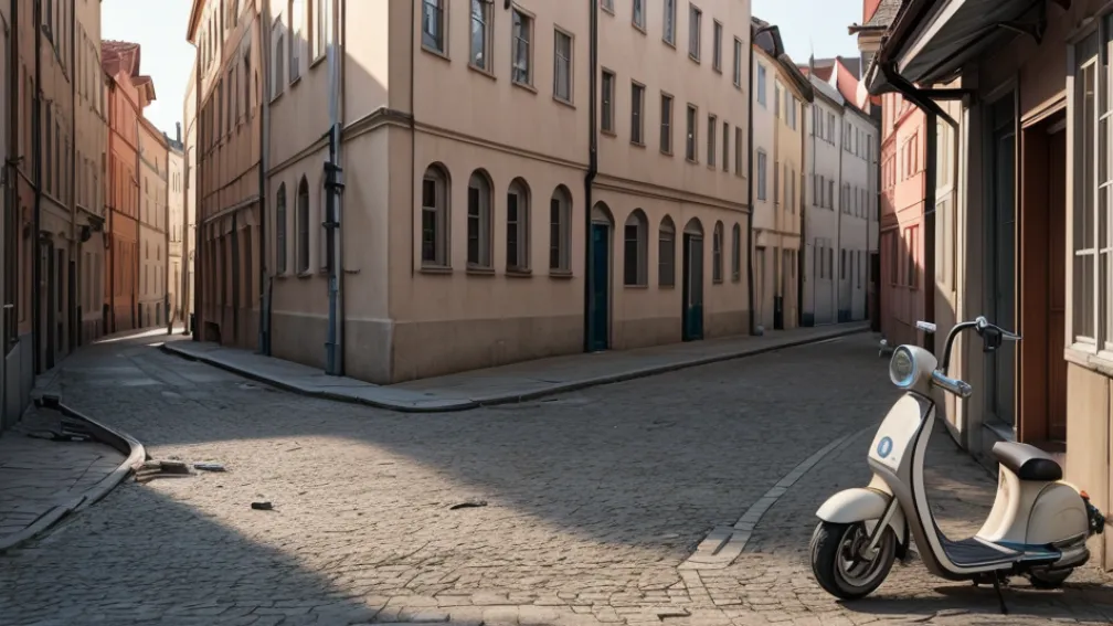 Germania: Șofer de trotinetă electrică a fugit de la locul accidentului, lăsând o tânără rănită