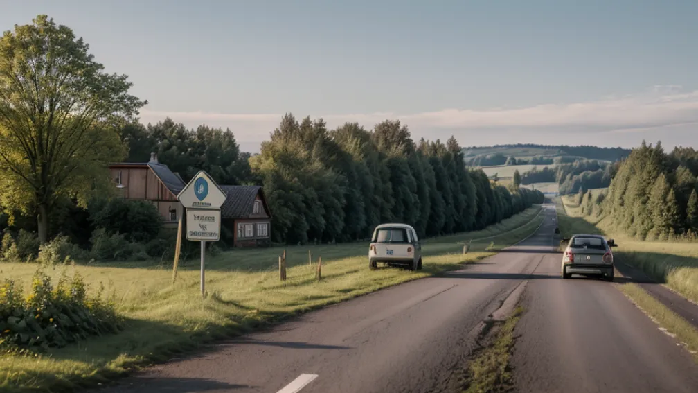 Accident în Germania: Mopedist rănit ușor după coliziunea cu un Peugeot la Kammerforst