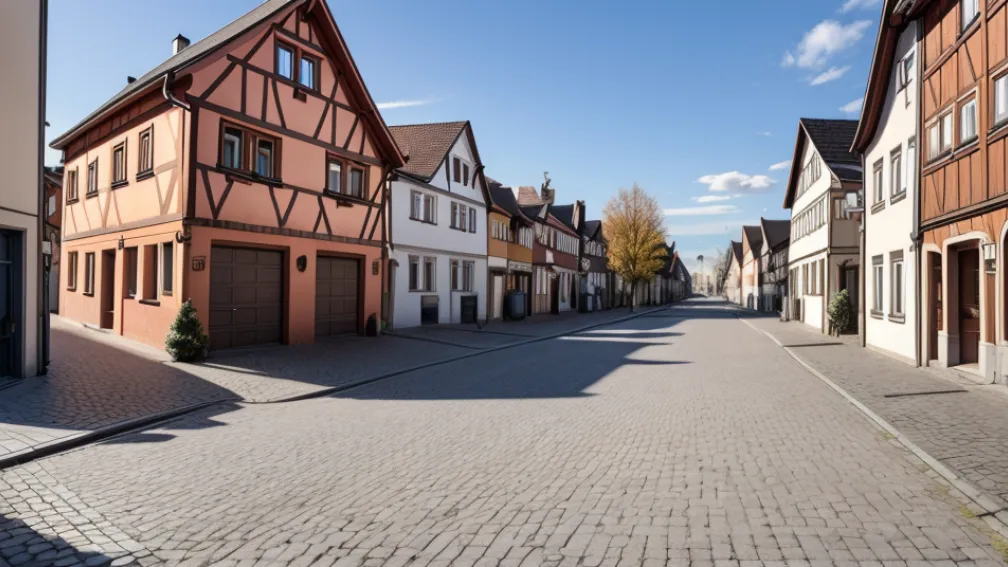 Șofer Necunoscut a Lovit un Ghiveci Masiv și a Fugit în Völklingen, Germania