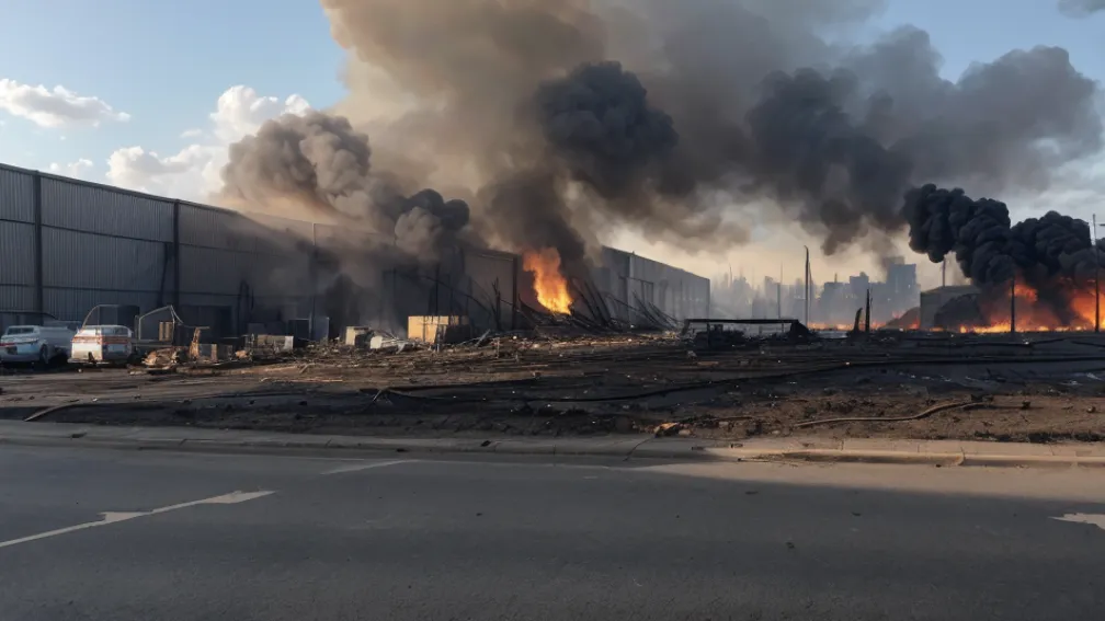 Pagube de 11 milioane de euro după incendiul din Frankfurt: Poliția caută piromanul și oferă recompensă