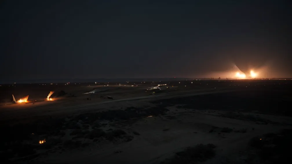 Israelul a distrus avioane de luptă F-14 Tomcat ale Iranului lângă Teheran