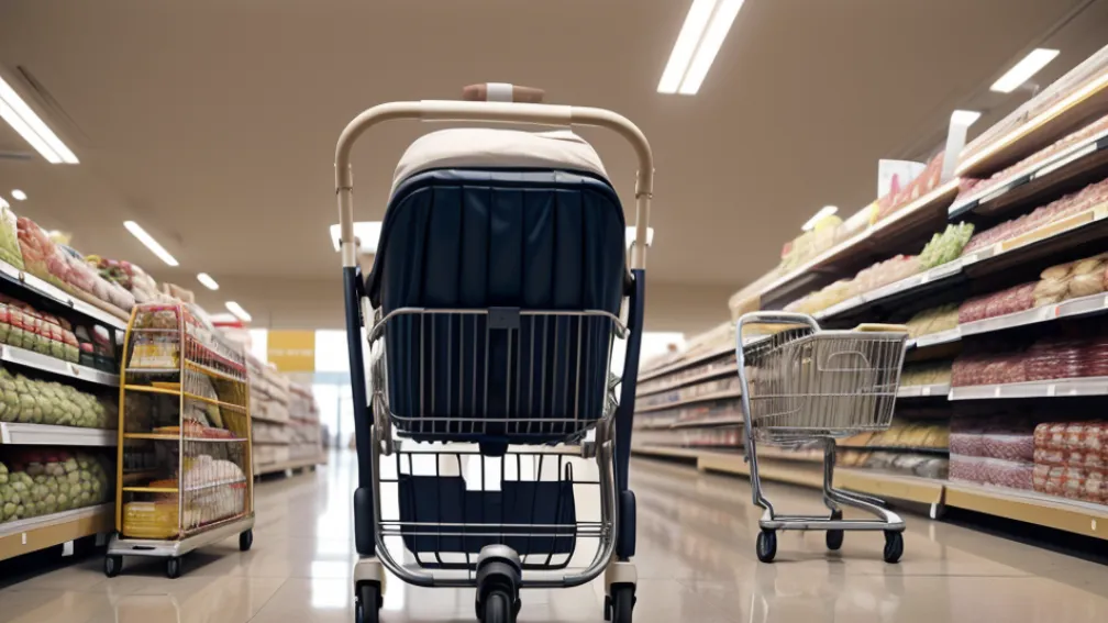 Furt într-un supermarket din Hamm, Germania: Hoatele au furat geanta unei pensionare din rollator