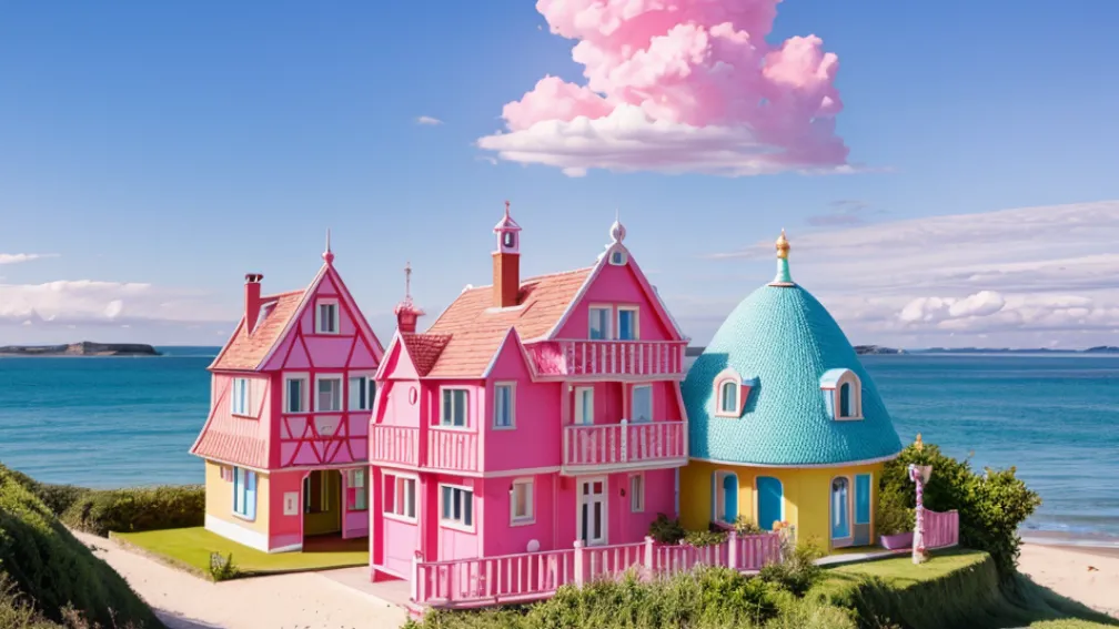 Pe insula Rügen din Germania s-a deschis o Casă Barbie reală: un paradis roz pentru vacanţa de vară