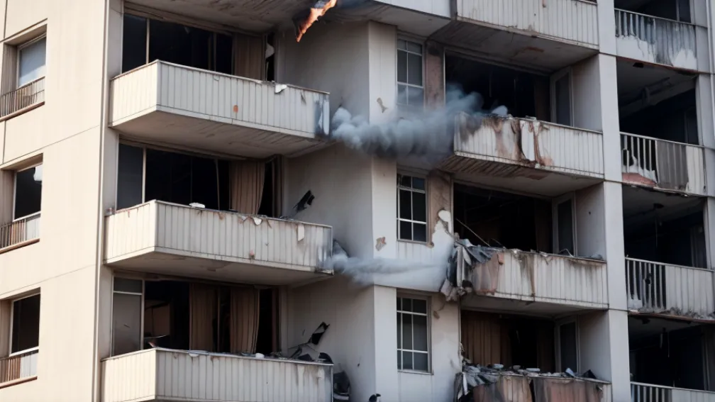 Incendiu la un balcon din Sinsheim: Pagube de 10.000 de euro