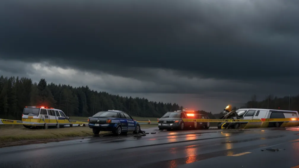 Accident mortal în Germania: Un motociclist de 21 de ani a decedat pe drumul B523