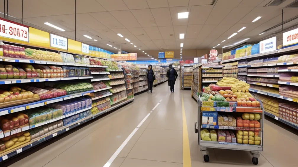 Hoț prins după ce a lovit un angajat al unui supermarket din Weimar, Germania, în timpul unei tentative de furt