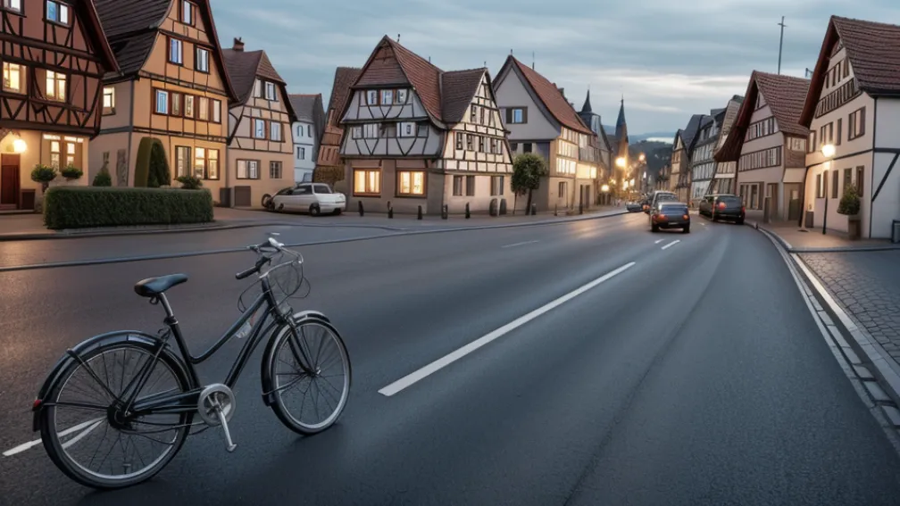 Şofer necunoscut a doborât un biciclist de 14 ani şi a fugit de la locul accidentului în Germania