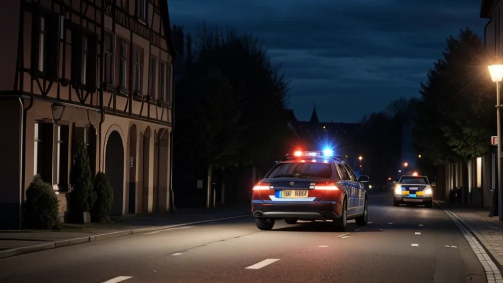 Germania: Poliția a deschis focul asupra mașinii unor spărgători care încercau să scape