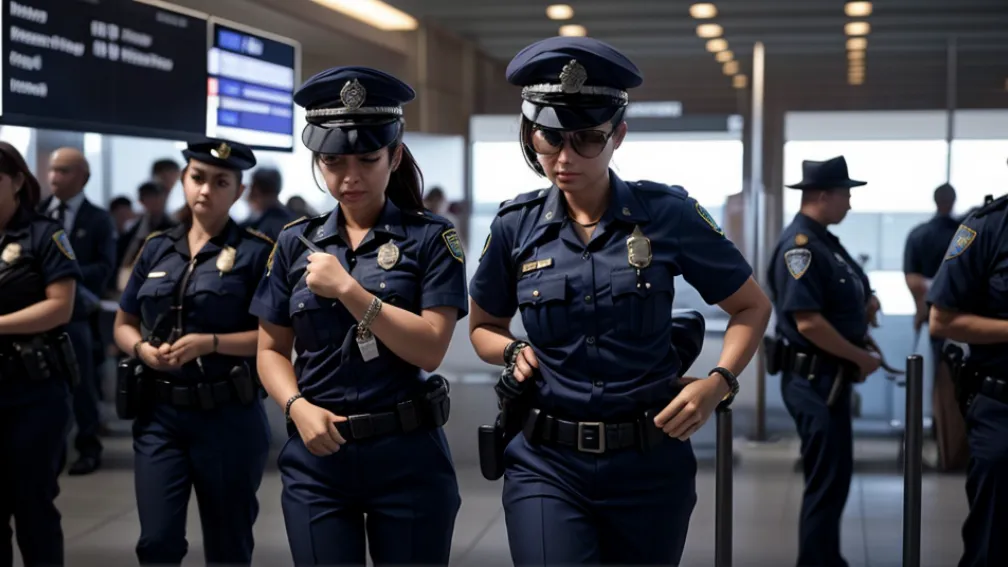 Georgian arestat pe aeroportul din Hamburg sub un mandat pentru furt