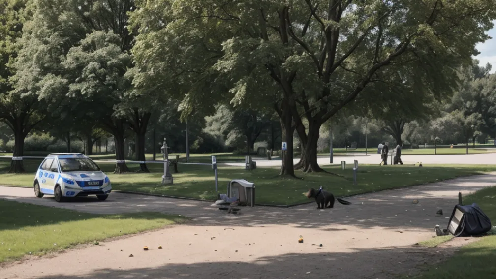 O femeie din Duisburg, Germania, a dus o "grenadă" găsită în parc la poliție – s-a dovedit a fi o replică