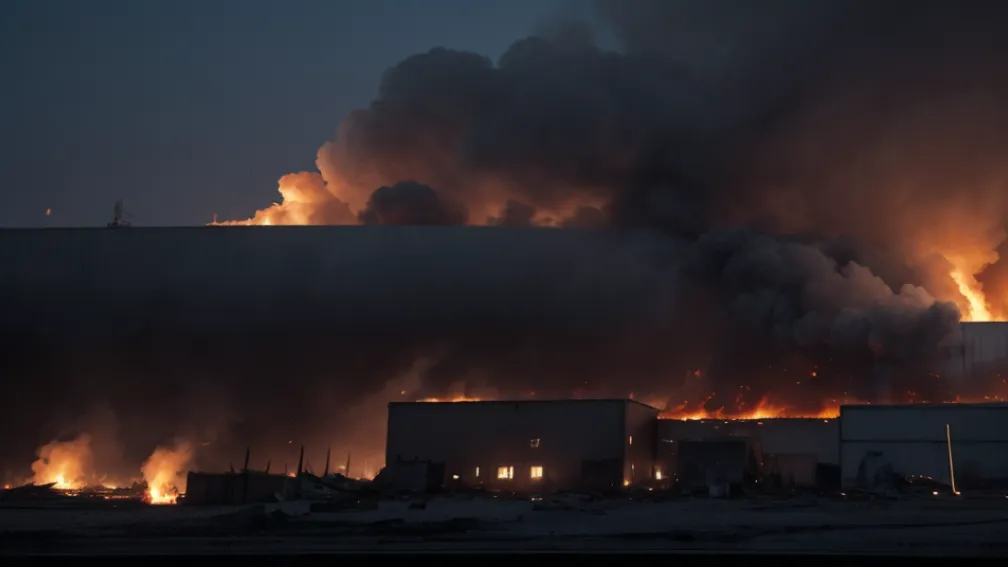Incendiu devastator la o fabrică de paste din Germania: peste 200.000 de ouă au ars