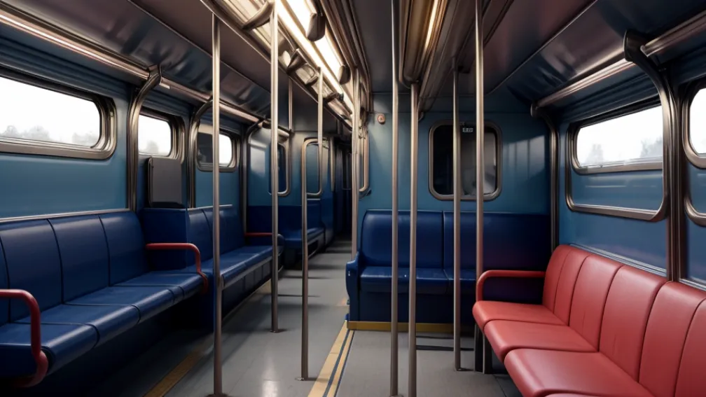 Incident într-un tren în Germania: Bărbat beat a amenințat pasagerii cu un cuțit și a fost reținut de poliție